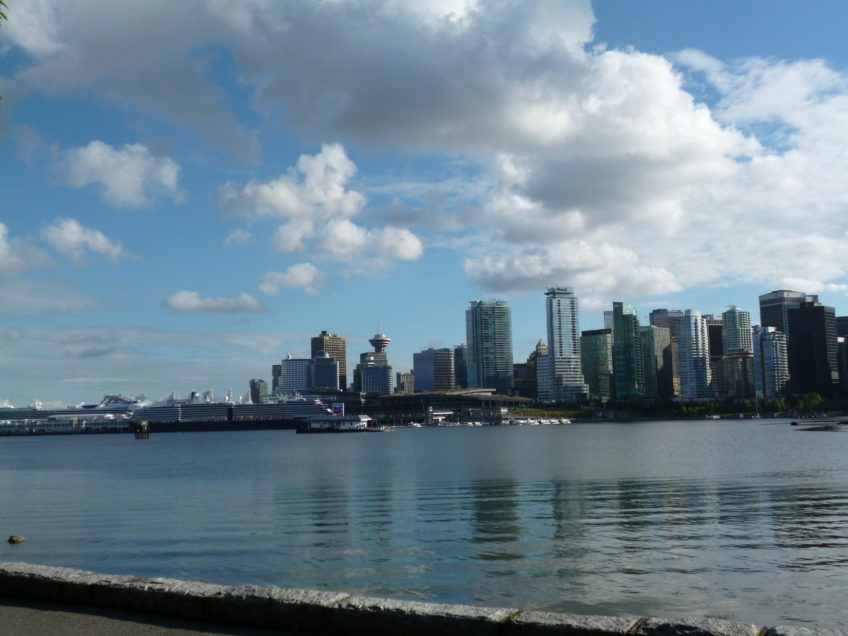 Vancouver view from Stanley Park