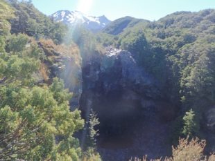 Mangawhero Falls - Gollum Pool